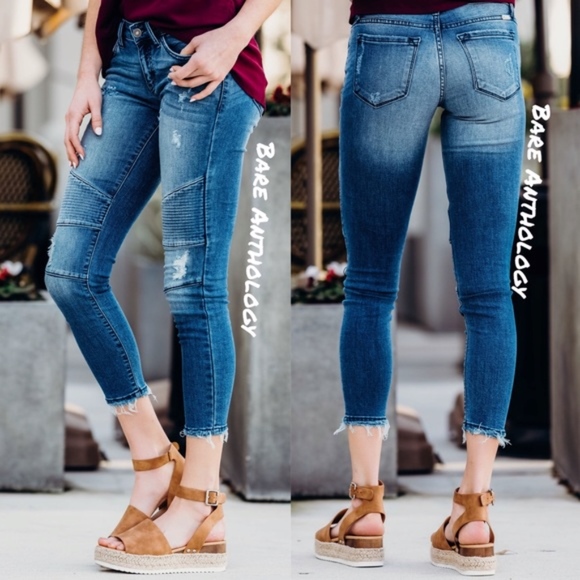 SCHEANA Distressed Skinny Jeans - Picture 2 of 2